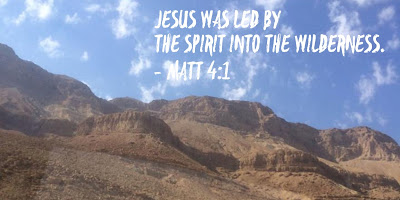 jesus was led by the spirit into the wilderness