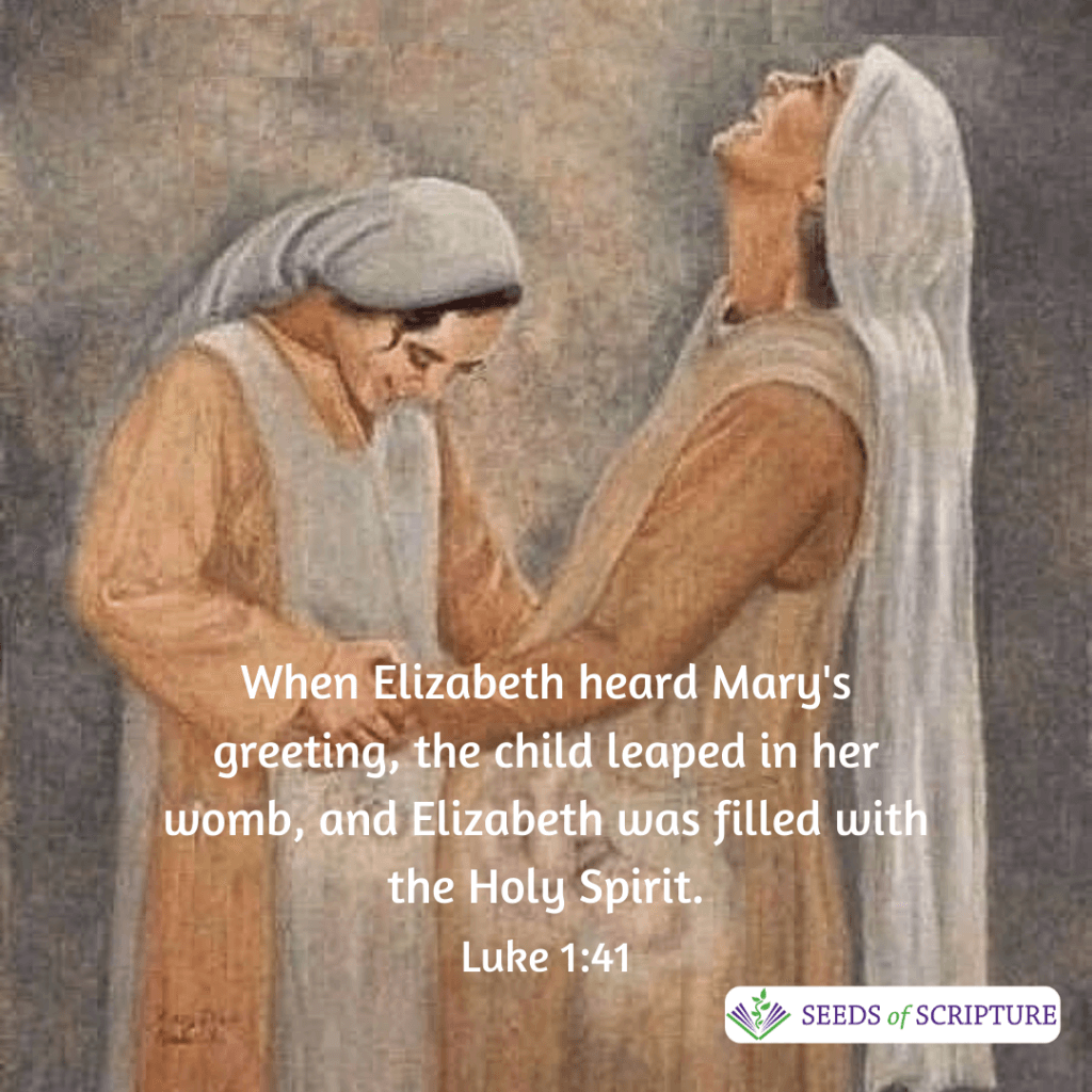 Elizabeth hears Mary