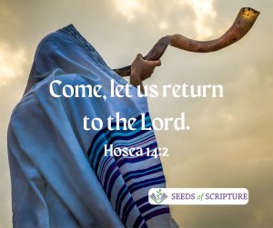 Repentance: Come, let us return to the Lord. Hosea 14:2