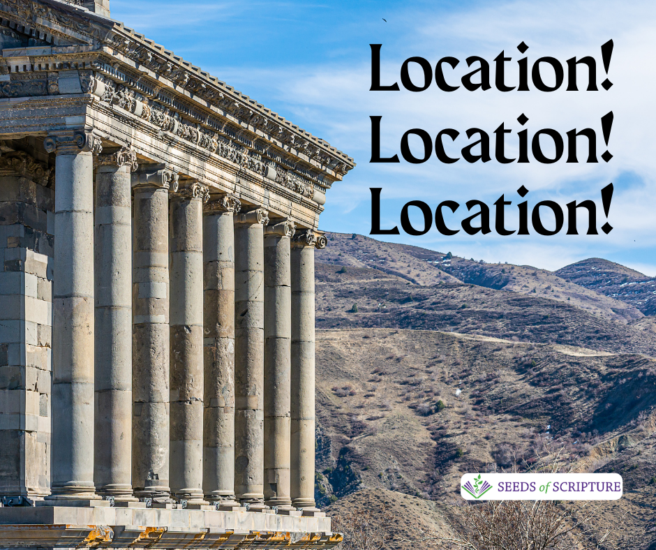 Location! Location! Location! Caesarea Philippi, the location of Peter's confession of faith