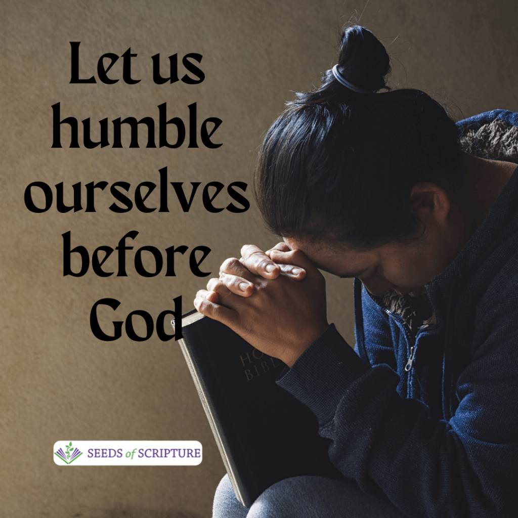 Let us humble ourselves before God on Yom Kippur